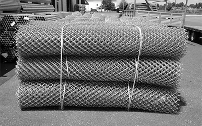 PVC Coated Chainlink Fence Fabric