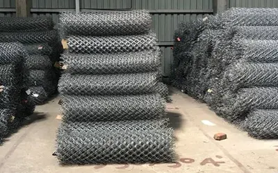 Galvanised Chainlink Fence Fabric